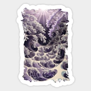 Great Wave Off Kanagawa Sticker